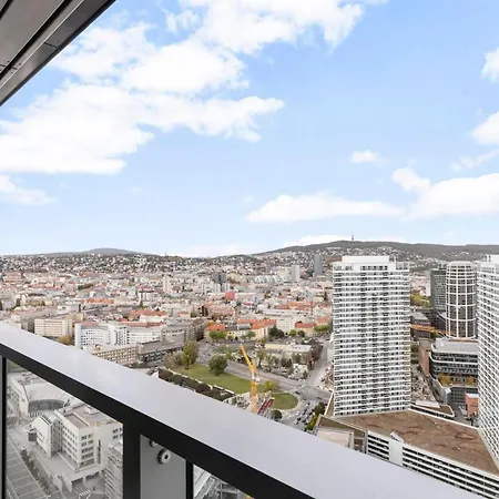 Eurovea Tower 33rd Floor And Hills View * Bratislava