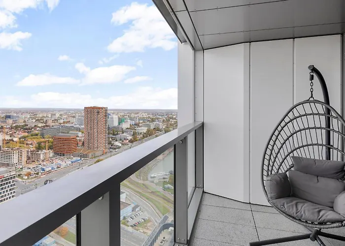 Luxury Eurovea Tower - & Hills 아파트